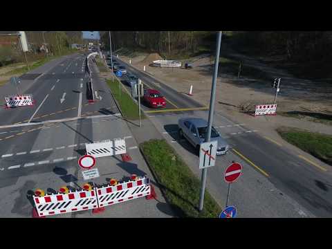 A14-Zubringer: Baugrund sinkt