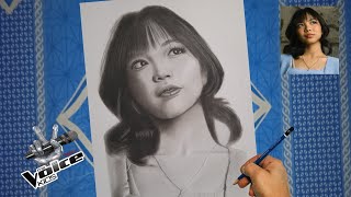 Drawing Shane Bernabe, Grand Champion The Voice Kids Philippines Season 5 | jesar art