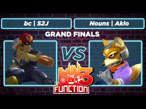 The Function 3: Nouns | Aklo vs bc | S2J - Grand Finals SSBM
