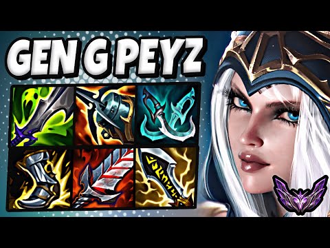 Ashe vs Jhin ADC [ Gen G Peyz ] Korea Master Patch 14.13 ✅