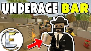 UNDERAGE BAR RP - Unturned Roleplay (Mafia Don&#39;t Take Kindly To People)