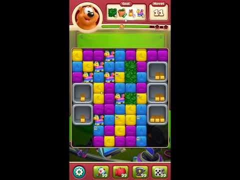 Toon Blast Level 8391 - NO BOOSTERS 🐻🐺🐱 | SKILLGAMING ✔️