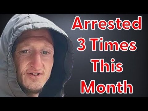 Daniel Larson Gets Arrested For The 3rd Time This Month