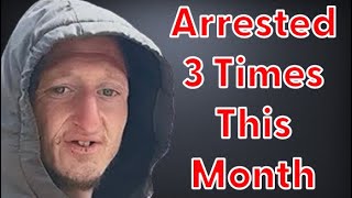 Daniel Larson Gets Arrested For The 3rd Time This Month