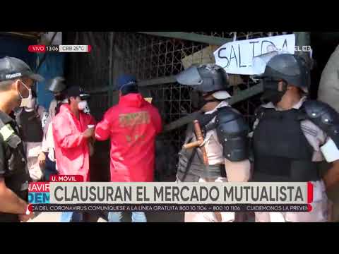 Clausuran el mercado Mutualista por infringir las normas de bioseguridad