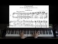 Schumann - Carnaval Op.9, No. 1 "Préambule" | Piano with Sheet Music