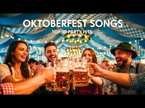 🎵 Top 10 Oktoberfest Songs in English | Bavarian Party Hits 🍺🎶