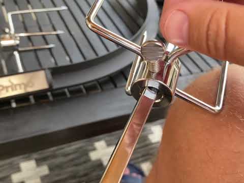 Unboxing and set up of Primo Ceramic Grills rotisserie