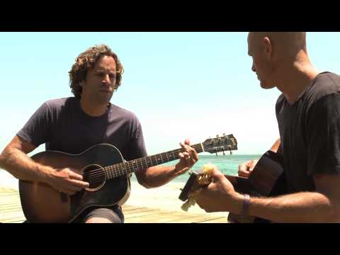 Jack Johnson and Kelly Slater performing Home - from the album 'From Here To Now To You'