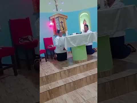 Adoração na igreja santa luzia no Encantado Alagoinhas Bahia (2)