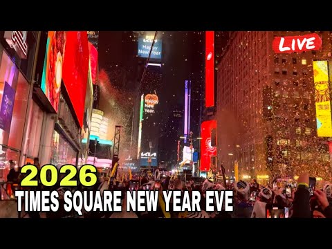 NYC LIVE Times Square New Year’s Eve Ball Drop 2026