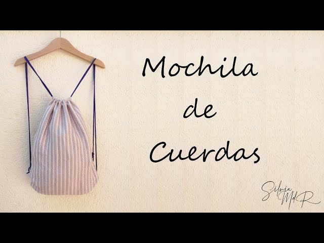 Vídeo relacionado con Xusilimo Mochila Infantil de Cuerdas en Algodón Reciclado, Ligera y Resistente, Perfecta para Niños, Vuelta al cole, Diseño Iniciales (Inicial + Nombre, Natural)