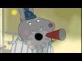 Grampy Rabbit Warns Of Fog Peppa Pig