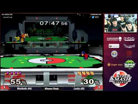 SSS 25 - Westballz (Falco) Vs. Lucky (Fox) - Winner's Finals