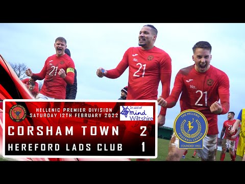 Corsham Town FC 2 V 1 Hereford Lads Club FC - Hellenic Premier Match Highlights