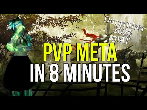 Top 5 META PvP Builds – December 2025 GW2 EU mAT