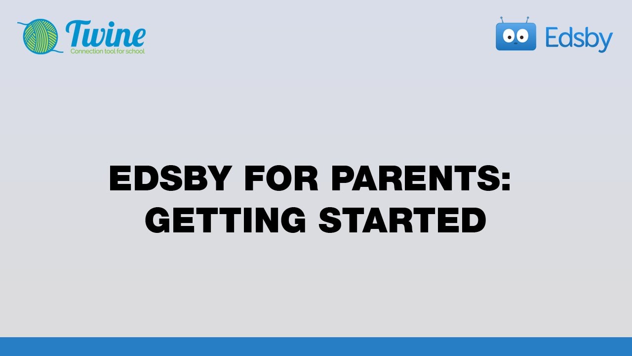 Edsby for parents: getting started