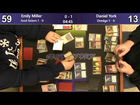 Emily Miller (Soul Sisters) vs Daniel York (Dredge) - Sunday Night Modern 4/14/19