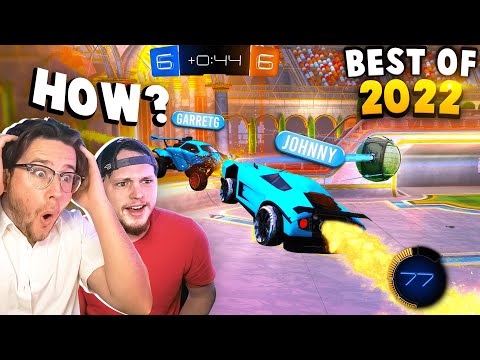 Rocket League noob (My Best Friend) reacts to the CRAZIEST goals of 2022