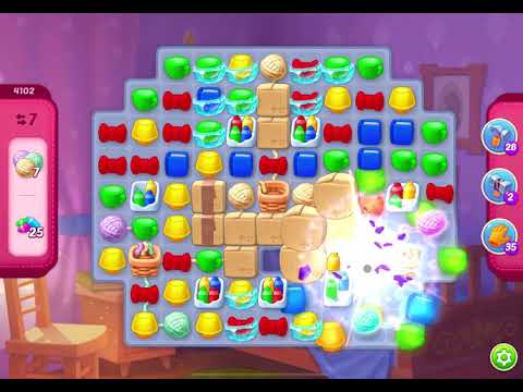 HomeScapes Level 4102 no boosters (12 moves)