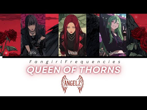 HUNTRIX RIVALS: ANGEL/Z: "QUEEN OF THORNS" (Fan made Original Song) KPOP DEMON HUNTERS
