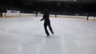 preview picture of video 'A friend at Whitley Bay Ice Rink'