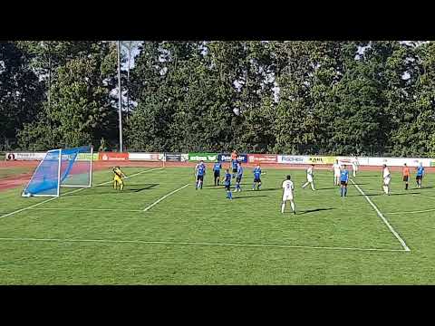 SV Langensteinbach - VfR Mannheim / Das 1:3 durch Darian Gurley