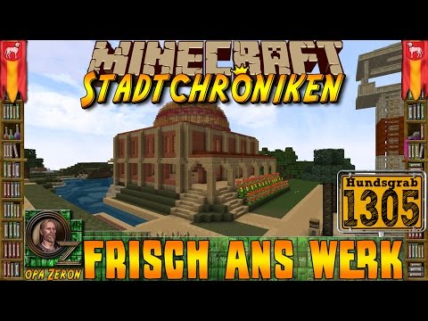 Minecraft #1305 -Stadtchroniken- Frisch ans Werk  [HD+Deutsch]