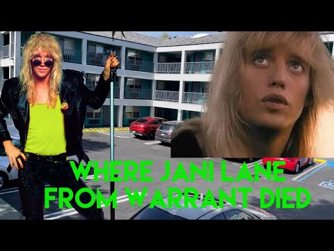 Where Jani Lane from Warrant Died | 80’s Rocker Last Days | Motel Room and Final Resting Place