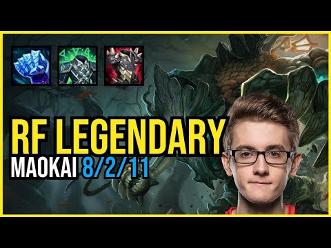 RF LEGENDARY - MAOKAI vs. TRYNDAMERE Top | NA DIAMOND | PATCH 10.25 | QUADRAKILL
