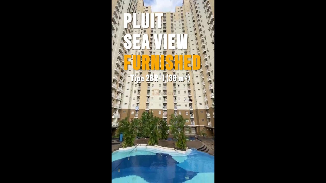 Dijual Murah 2Br 36M2 Sea View Apartemen Pluit Seaview Maldives, Bonus Furnished & View Laut