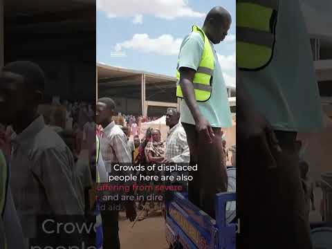 Thousands of families flee fighting in Sudan’s North Kordofan State | AJ #shorts