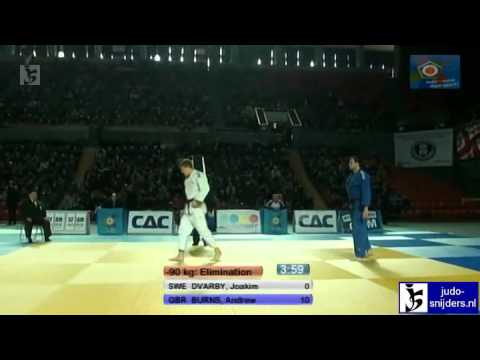 Joakom Dvarby (SWE) - Andrew Burns (GBR) [-90kg]
