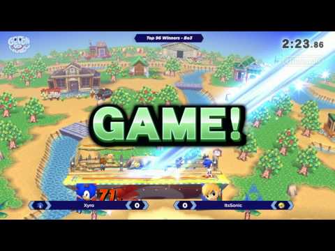 Xyro vs ItsSonic  - GOML 2017 - Wii U Winners Top 96