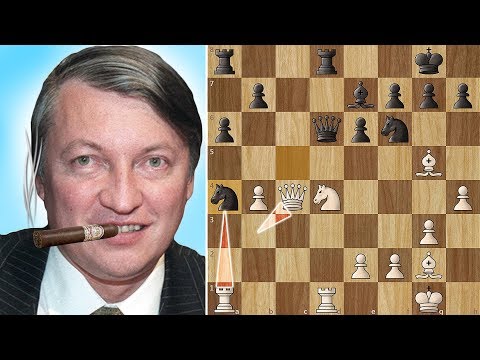 Anatoly Karpov's 20-Move Brilliancy against Beliavsky - Linares (1994)