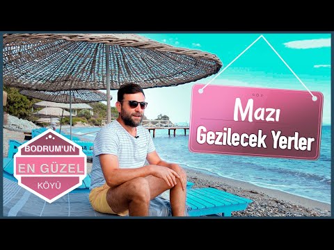 Bodrum's Most Beautiful Village Mazı / Milas ' S Legend Çökertme-Holiday Vlog