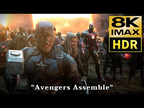 "Avengers Assemble" Scenes • 8K IMAX HDR • The Highest Quality Video on Youtube  • Eng Kor Jap SubCC