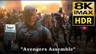 Avengers Assemble Scenes • 8K IMAX HDR • The Highest Quality Video on Youtube  • Eng Kor Jap SubCC