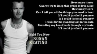 Ronan Keating - Hold You Now ( + lyrics 2003)
