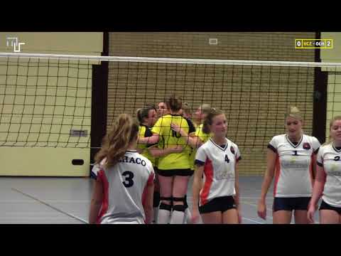 Volleybal Dames 1e kl. C: V.C.Z. D1 - Olhaco D2 [16-12-2017]