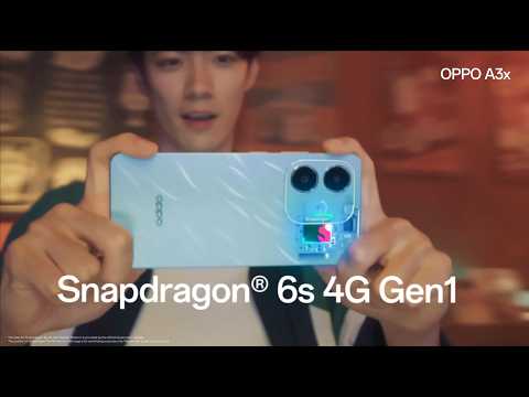 OPPO A3x | Fast Charging, Peak Brightness, and Powerful Performance