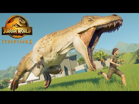 New ACROCANTHOSAURUS Eat Great Human - Jurassic World Evolution 2