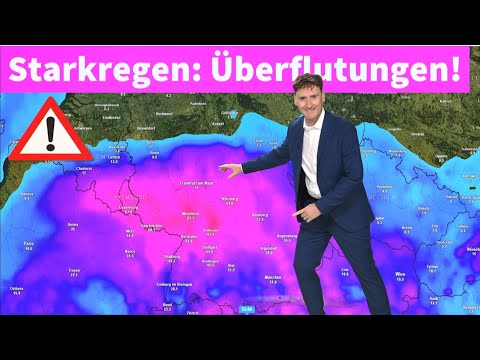 Höchste Warnstufe: Unwetter durch Starkregen im Südwesten -100 mm! Dann Altweibersommer für alle?