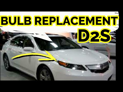HOW TO REPLACE / CHANGE HEADLIGHT HALOGEN BULB (DIY) ACURA