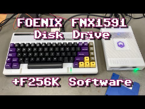 Foenix FNX1591 Disk Drive and F256K Software
