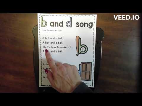 b and d Song for Kids