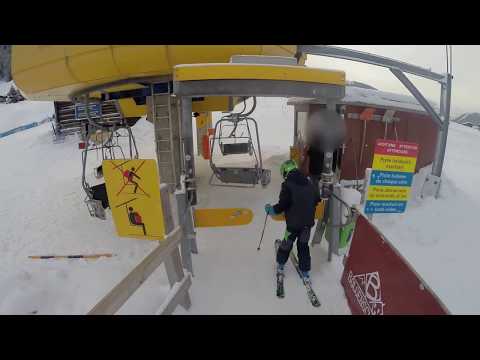 Sesselbahn Carjöl - Fuxägufer (Bergfahrt), Davos Jakobshorn