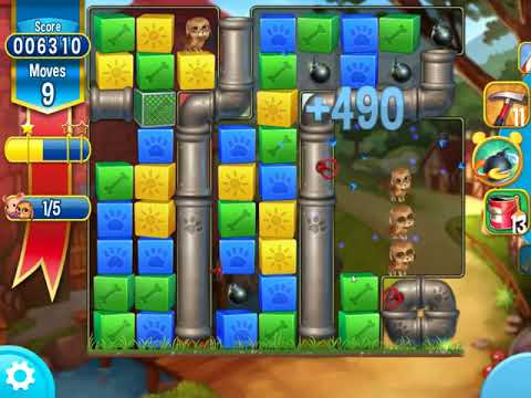 Pet Rescue Saga Level 3127 - NO BOOSTERS | SKILLGAMING ✔️