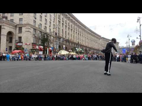 Michael Jackson - 55th Birthday Dance tribute, flashmob (Kyiv,Ukraine) - solo dance mix