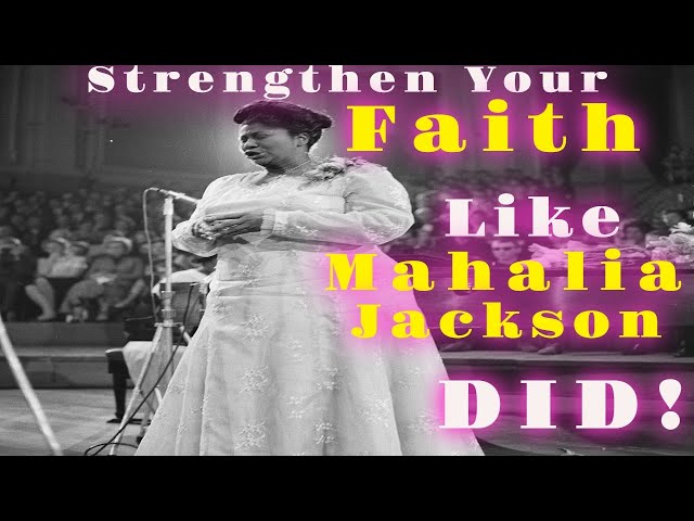 הגיית וידאו של Mahalia Jackson בשנת אנגלית
